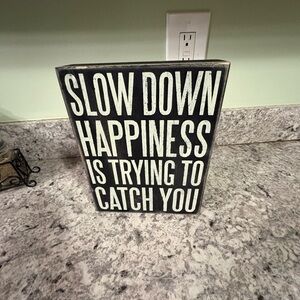 Black and White Inspirational Wall Decor